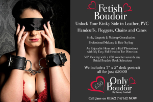 fetish style boudoir photography