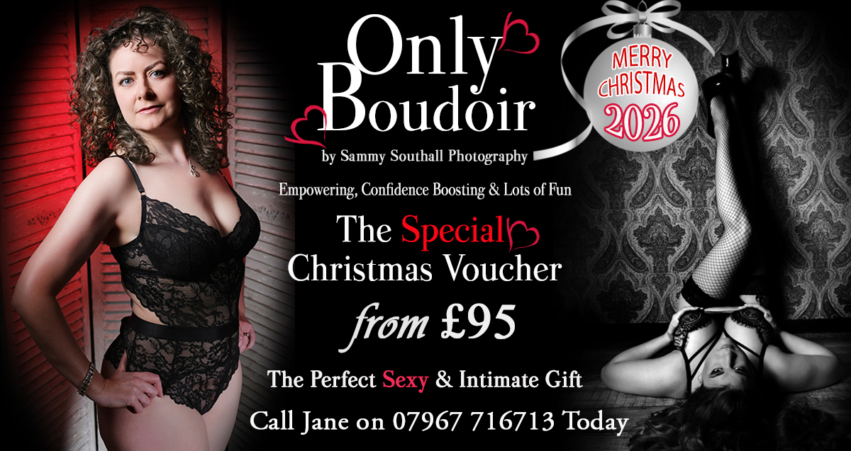 Boudoir Photography Christmas Gift Vouchers
