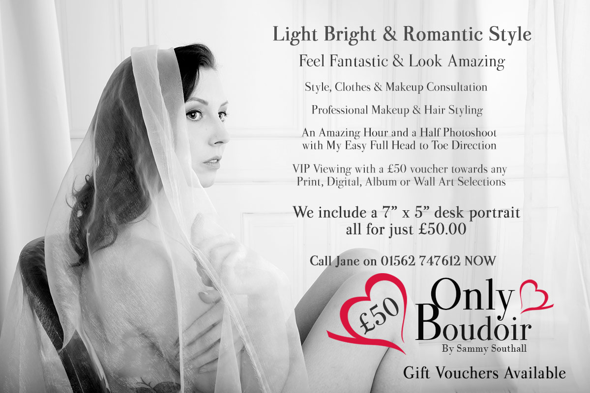 Light and Bright Boudoir Photography Styles UK
